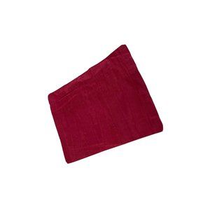 J.C. Penney Vintage 90s Grosgrain Valance Short Curtain Burgundy Red Rare Unique